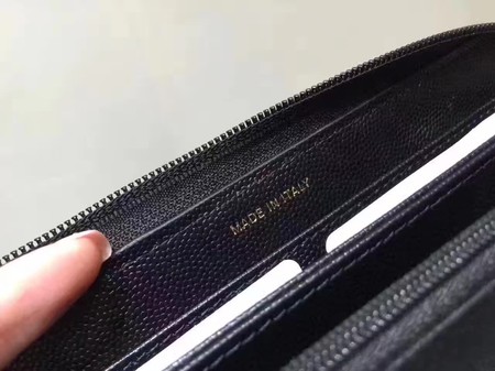 Boy Chanel Zip Around Wallet Black Cannage Pattern CHA5264 Gold Boy Chanel Zip Around Wallet Black Cannage Pattern CHA5264 Gold