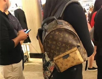 Louis Vuitton Monogram Canvas PALM SPRINGS BACKPACK MM M43116 Louis Vuitton Monogram Canvas PALM SPRINGS BACKPACK MM M43116
