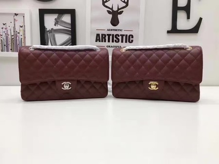 Chanel 2.55 Series Flap Bags Original Cannage Pattern A1112 Wine Chanel 2.55 Series Flap Bags Original Cannage Pattern A1112 Wine