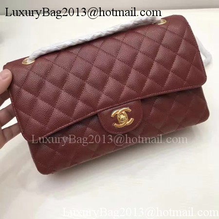 Chanel 2.55 Series Flap Bags Original Cannage Pattern A1112 Wine Chanel 2.55 Series Flap Bags Original Cannage Pattern A1112 Wine