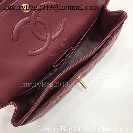 Chanel 2.55 Series Flap Bags Original Cannage Pattern A1112 Wine Chanel 2.55 Series Flap Bags Original Cannage Pattern A1112 Wine