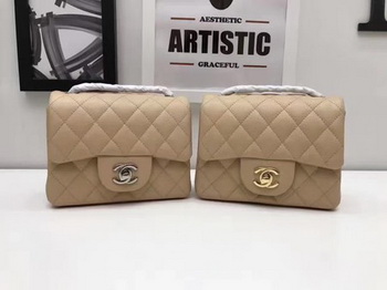 Chanel Classic MINI Flap Bag Original Cannage Pattern A1115 Apricot Chanel Classic MINI Flap Bag Original Cannage Pattern A1115 Apricot