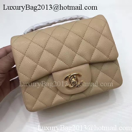 Chanel Classic MINI Flap Bag Original Cannage Pattern A1115 Apricot Chanel Classic MINI Flap Bag Original Cannage Pattern A1115 Apricot