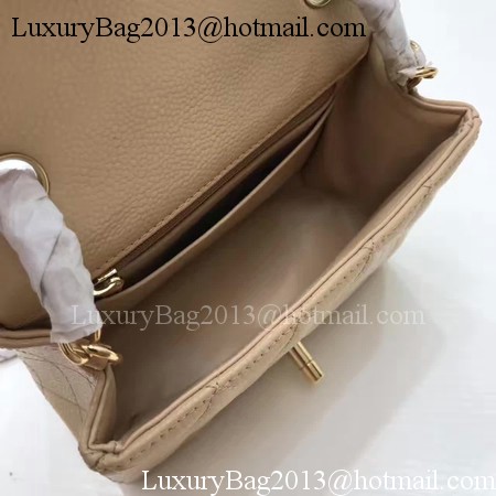 Chanel Classic MINI Flap Bag Original Cannage Pattern A1115 Apricot Chanel Classic MINI Flap Bag Original Cannage Pattern A1115 Apricot