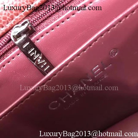 Chanel Classic MINI Flap Bag Original Cannage Pattern A1115 Wine Chanel Classic MINI Flap Bag Original Cannage Pattern A1115 Wine