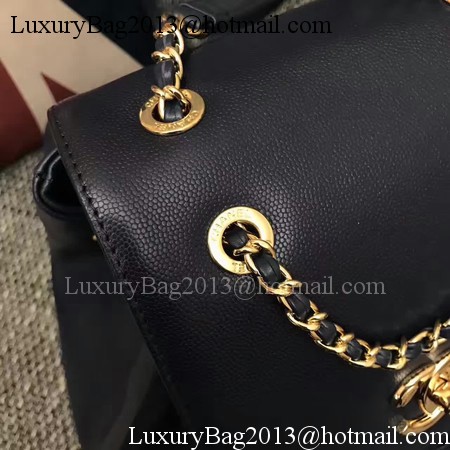 Chanel Original Leather Backpack CHA2590 Black Chanel Original Leather Backpack CHA2590 Black