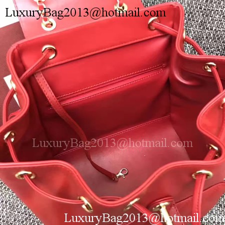 Chanel Original Leather Backpack CHA2590 Red Chanel Original Leather Backpack CHA2590 Red