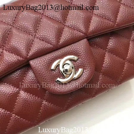 Chanel mini Classic Flap Bag Original Cannage Pattern A1116 Wine Chanel mini Classic Flap Bag Original Cannage Pattern A1116 Wine