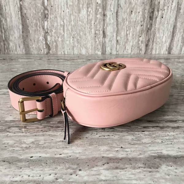 Gucci GG Marmont Quilted Leather Bag 476434 Pink Gucci GG Marmont Quilted Leather Bag 476434 Pink