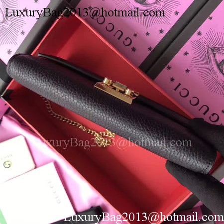 Gucci Padlock Continental Wallet Calfskin Leather 453506 Black Gucci Padlock Continental Wallet Calfskin Leather 453506 Black