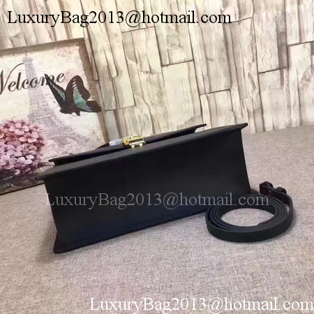Gucci Sylvie Leather Top Handle Bag 431665 Black Gucci Sylvie Leather Top Handle Bag 431665 Black