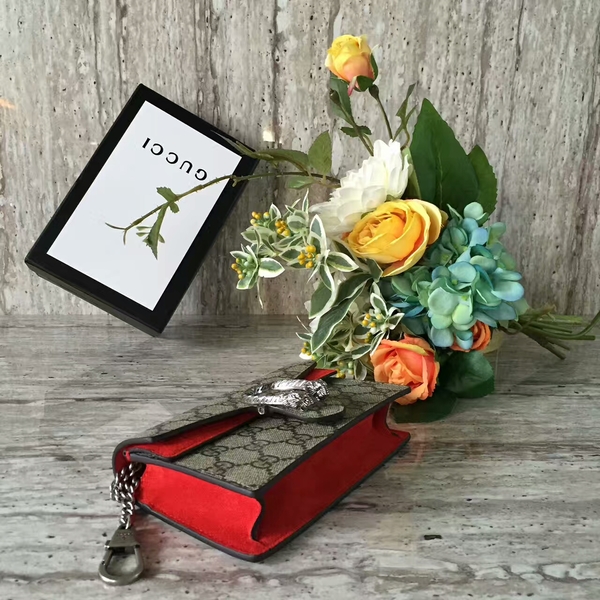 Gucci Dionysus GG Supreme Mini Shoulder Bag 476432 Red Gucci Dionysus GG Supreme Mini Shoulder Bag 476432 Red