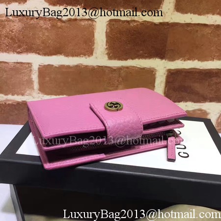 Gucci Calfskin Leagther Wallet 337023 Purple Gucci Calfskin Leagther Wallet 337023 Purple