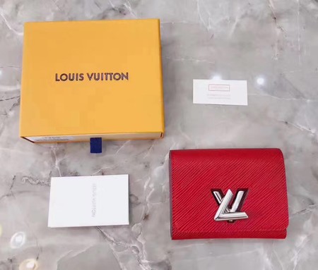 Louis Vuitton Epi Leather TWIST COMPACT WALLET M64414 Red Louis Vuitton Epi Leather TWIST COMPACT WALLET M64414 Red