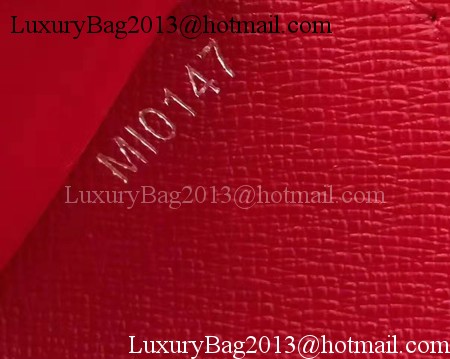 Louis Vuitton Epi Leather TWIST COMPACT WALLET M64414 Red Louis Vuitton Epi Leather TWIST COMPACT WALLET M64414 Red