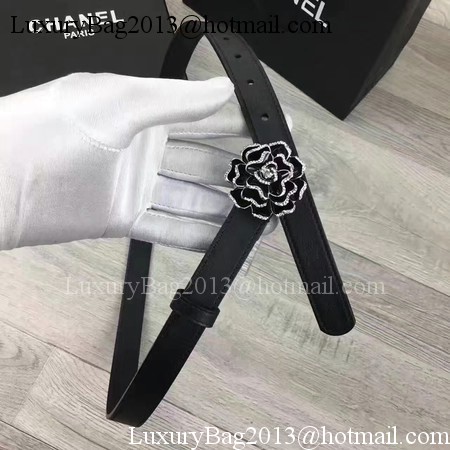 Chanel 20mm Leather Belt CH0801 Black Chanel 20mm Leather Belt CH0801 Black