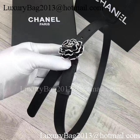 Chanel 20mm Leather Belt CH0801 Black Chanel 20mm Leather Belt CH0801 Black