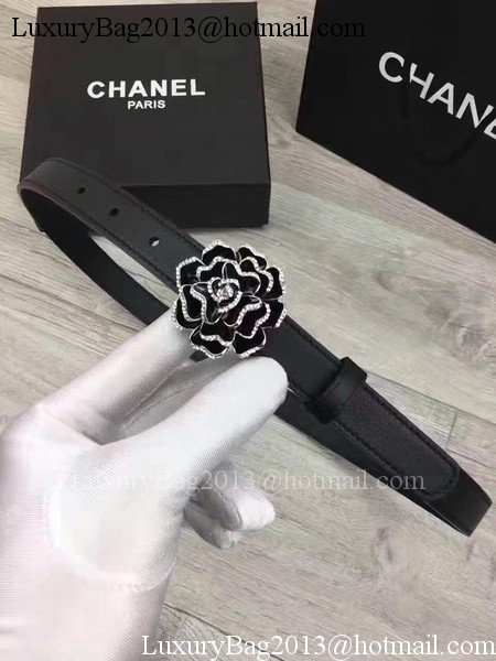 Chanel 20mm Leather Belt CH0801 Black Chanel 20mm Leather Belt CH0801 Black