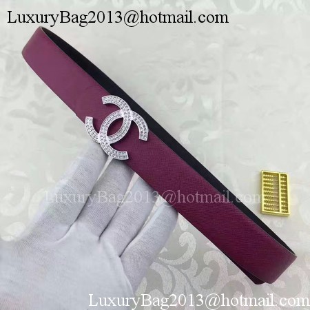 Chanel 30mm Leather Belt CH5235 Rose Chanel 30mm Leather Belt CH5235 Rose