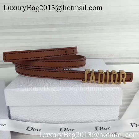 Dior 30mm Leather Belt CD2366 Brown Dior 30mm Leather Belt CD2366 Brown
