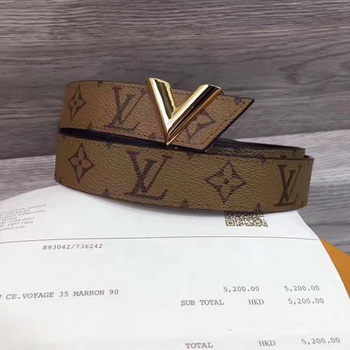 Louis Vuitton 30mm Belt M9305 Wheat Louis Vuitton 30mm Belt M9305 Wheat