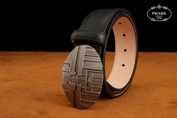 Prada Leather Belt PD0802 Black Prada Leather Belt PD0802 Black