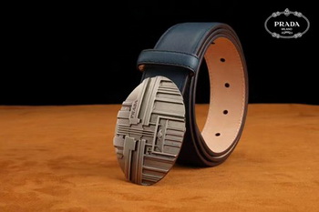 Prada Leather Belt PD0802 Royal Prada Leather Belt PD0802 Royal