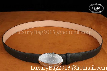 Prada Leather Belt PD0804 Black Prada Leather Belt PD0804 Black