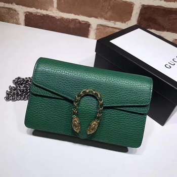 Gucci Dionysus Leather Super mini Bag 476432 Green Gucci Dionysus Leather Super mini Bag 476432 Green