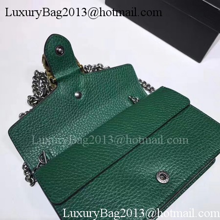 Gucci Dionysus Leather Super mini Bag 476432 Green Gucci Dionysus Leather Super mini Bag 476432 Green