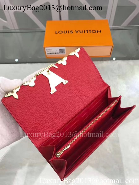 Louis Vuitton CRUISE 2017 CAPUCINES WALLET M64551 Red Louis Vuitton CRUISE 2017 CAPUCINES WALLET M64551 Red
