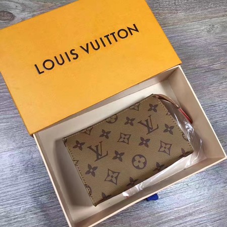 Louis Vuitton Monogram Canvas TOILETRY POUCH 15 M47546 Brown Louis Vuitton Monogram Canvas TOILETRY POUCH 15 M47546 Brown