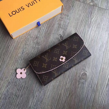 Louis Vuitton Monogram Canvas EMILIE WALLET M64202 Pink Louis Vuitton Monogram Canvas EMILIE WALLET M64202 Pink