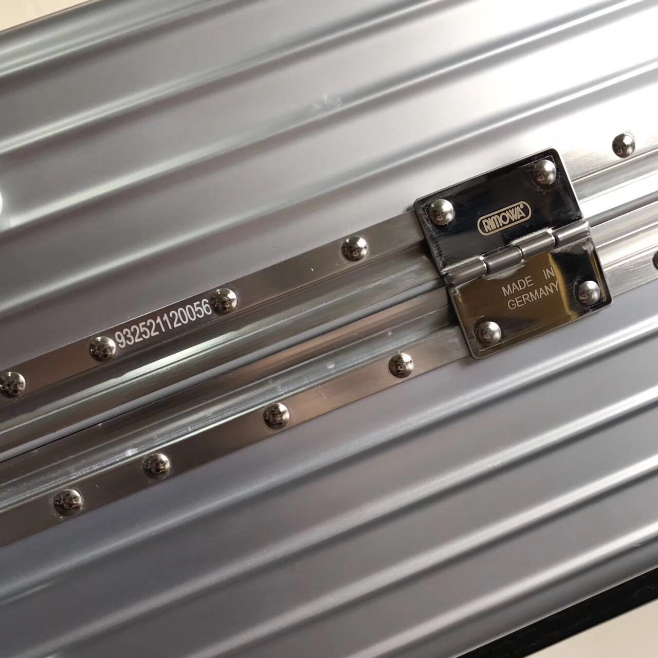 RIMOWA Travel Luggage 1783 Silver RIMOWA Travel Luggage 1783 Silver