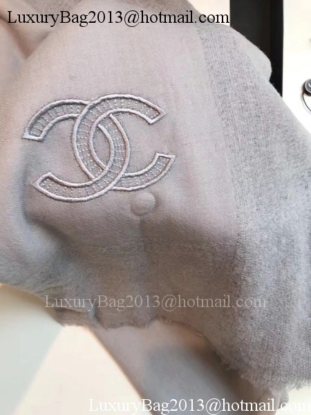 Chanel Scarf CC2836 Grey Chanel Scarf CC2836 Grey