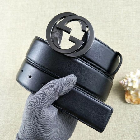 Gucci 38mm Leather Belt GG57049 Black Gucci 38mm Leather Belt GG57049 Black