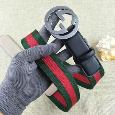 Gucci 40mm Leather Belt GG57562 Black Gucci 40mm Leather Belt GG57562 Black