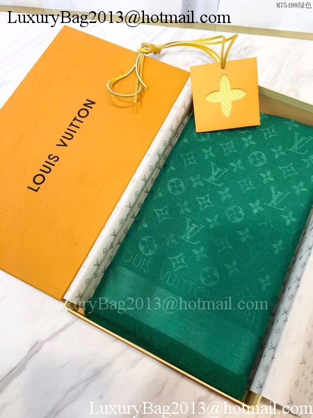 Louis Vuitton Scarf LV2851 Green Louis Vuitton Scarf LV2851 Green