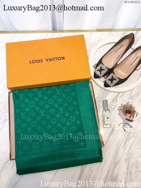 Louis Vuitton Scarf LV2851 Green Louis Vuitton Scarf LV2851 Green