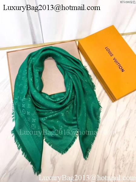 Louis Vuitton Scarf LV2851 Green Louis Vuitton Scarf LV2851 Green