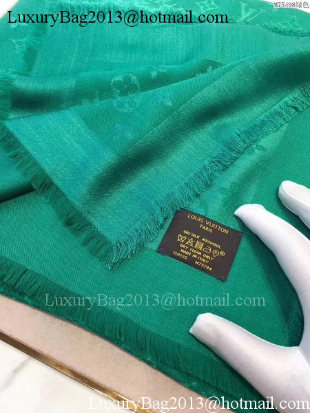 Louis Vuitton Scarf LV2851 Green Louis Vuitton Scarf LV2851 Green