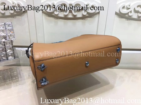 Fendi Peekaboo Bags Original Leather F3659 Brown Fendi Peekaboo Bags Original Leather F3659 Brown