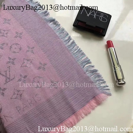 Louis Vuitton MONOGRAM DENIM Scarf M33695 Light Pink Louis Vuitton MONOGRAM DENIM Scarf M33695 Light Pink