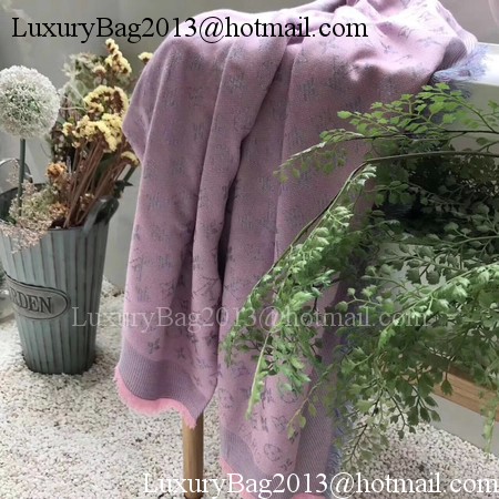 Louis Vuitton MONOGRAM DENIM Scarf M33695 Light Pink Louis Vuitton MONOGRAM DENIM Scarf M33695 Light Pink