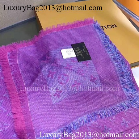 Louis Vuitton MONOGRAM DENIM Scarf M33695 Rose Louis Vuitton MONOGRAM DENIM Scarf M33695 Rose