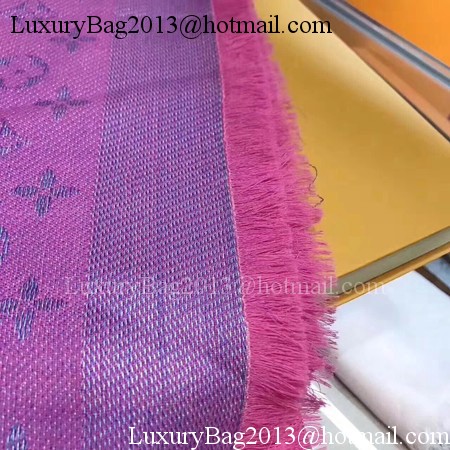 Louis Vuitton MONOGRAM DENIM Scarf M33695 Rose Louis Vuitton MONOGRAM DENIM Scarf M33695 Rose