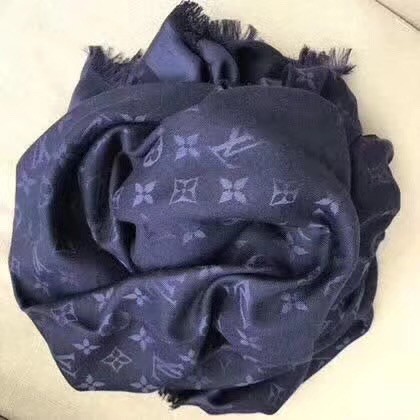 Louis Vuitton MONOGRAM DENIM Scarf M33695 Royal Louis Vuitton MONOGRAM DENIM Scarf M33695 Royal