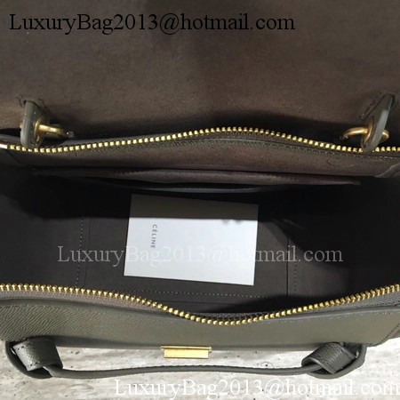 Celine Belt mini Bag Original Leather C98310 Grey Celine Belt mini Bag Original Leather C98310 Grey