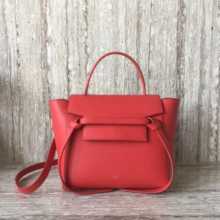 Celine Belt mini Bag Original Leather C98310 Red Celine Belt mini Bag Original Leather C98310 Red