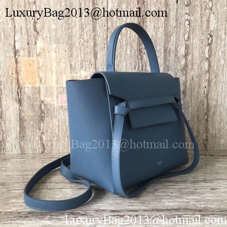 Celine Belt mini Bag Original Leather C98310 SkyBlue Celine Belt mini Bag Original Leather C98310 SkyBlue